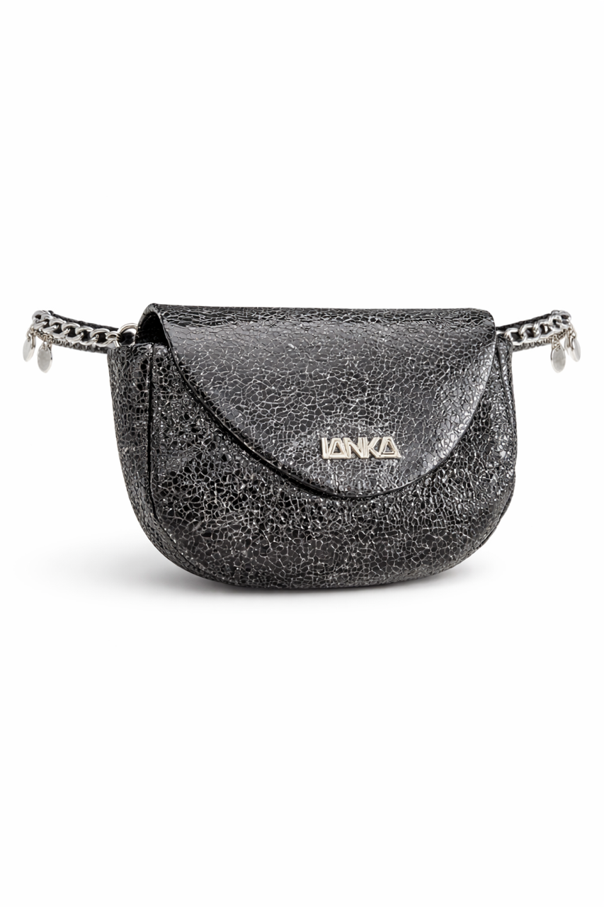 BLACK WAIST BAG