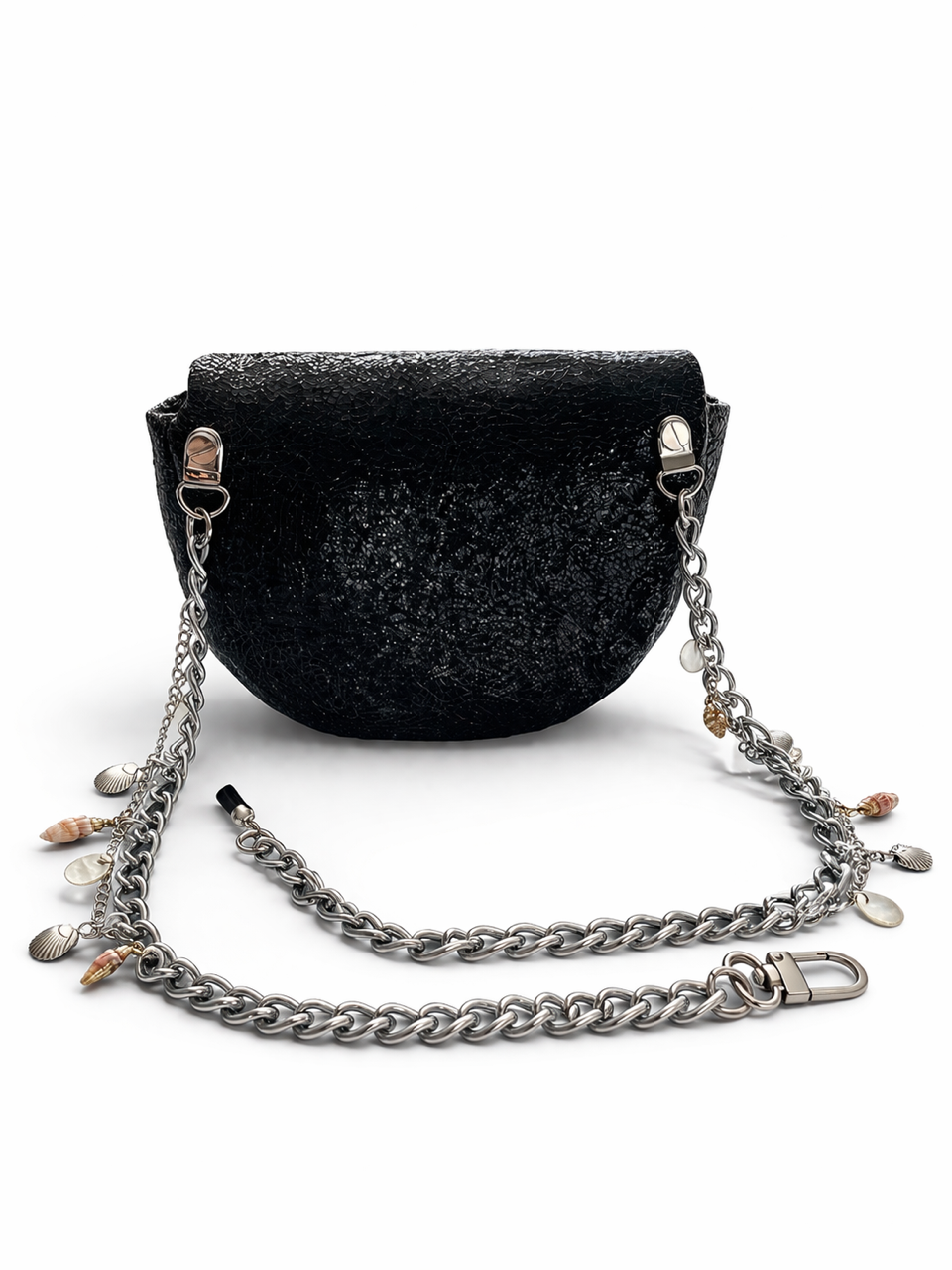 BLACK WAIST BAG